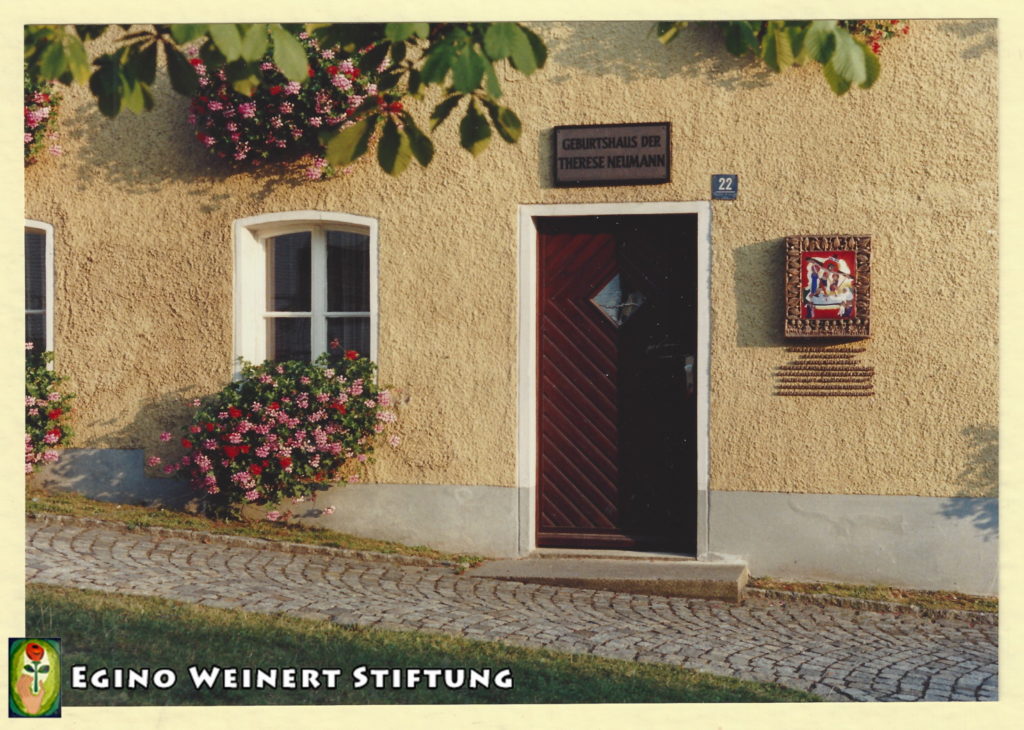 Konnersreuth Geburtshaus „Resl von Konnersreuth“ Egino Weinert Stiftung